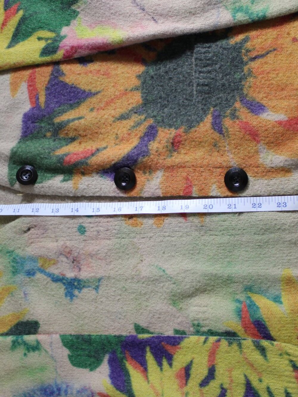 Boutique Inspired Cottagecore Cotten/Linen Sunflower Cardigan - Picture 9 of 15